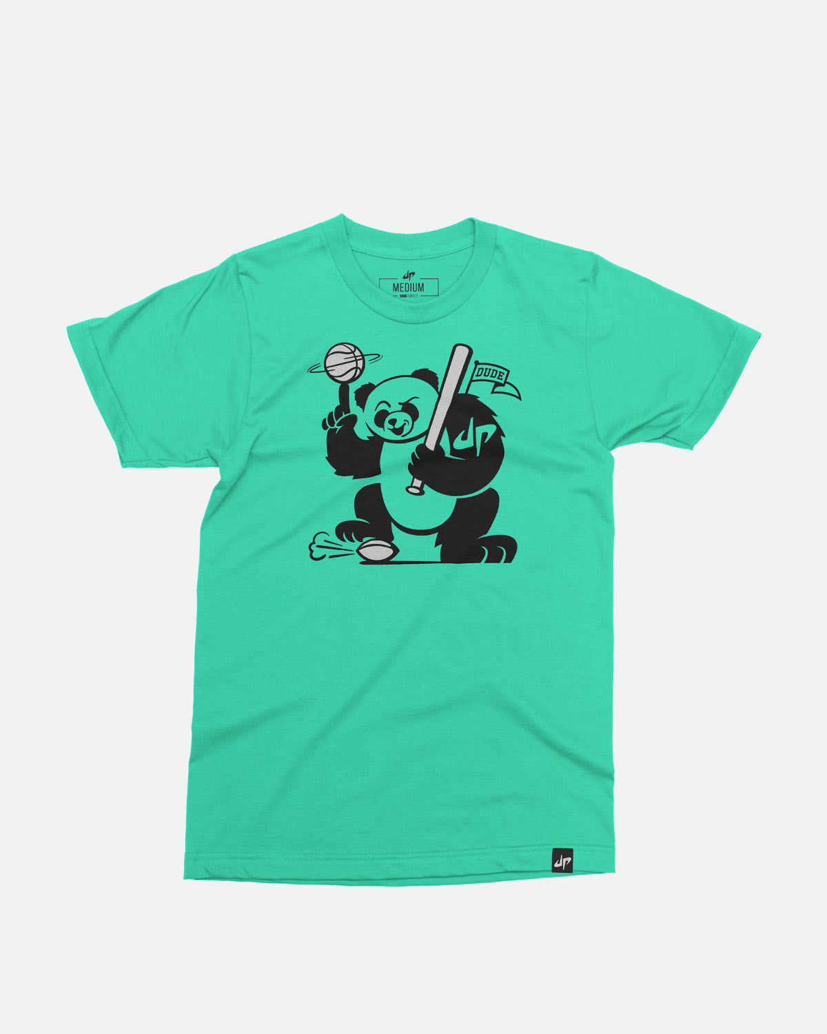 Dude Perfect 'Super Fan Panda' T-Shirt (Tropical Blue) – Dude Perfect ...
